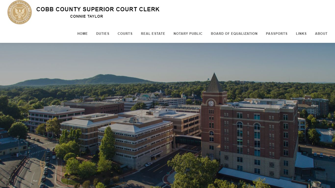 Cobb County Superior Court Clerk – Connie Taylor